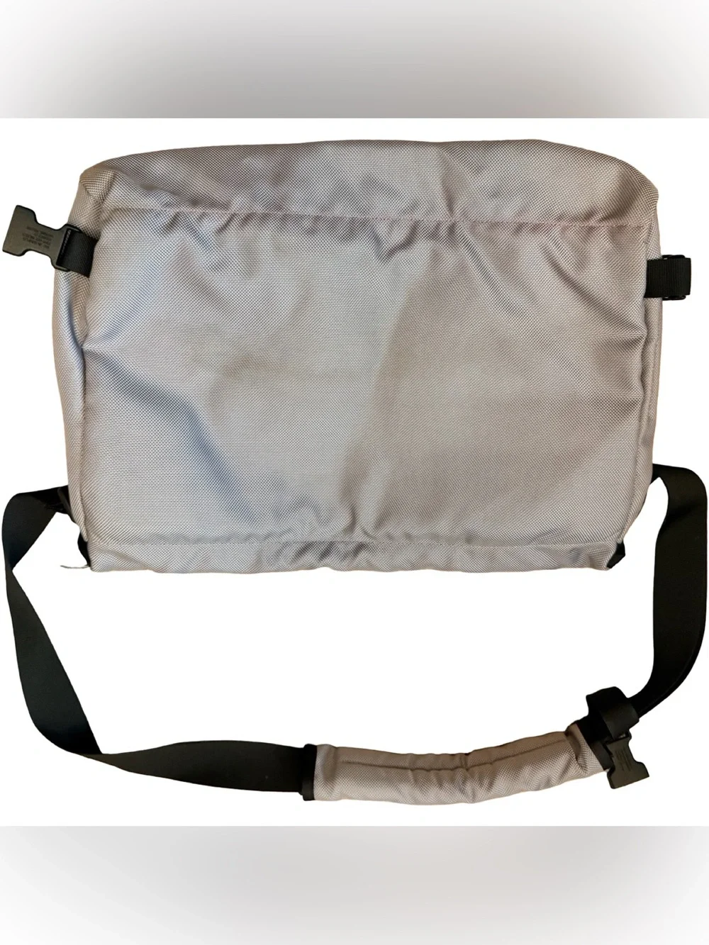 Vintage Patagonia Half Messenger Bag Gray Reflective Stripe Y2K Utility